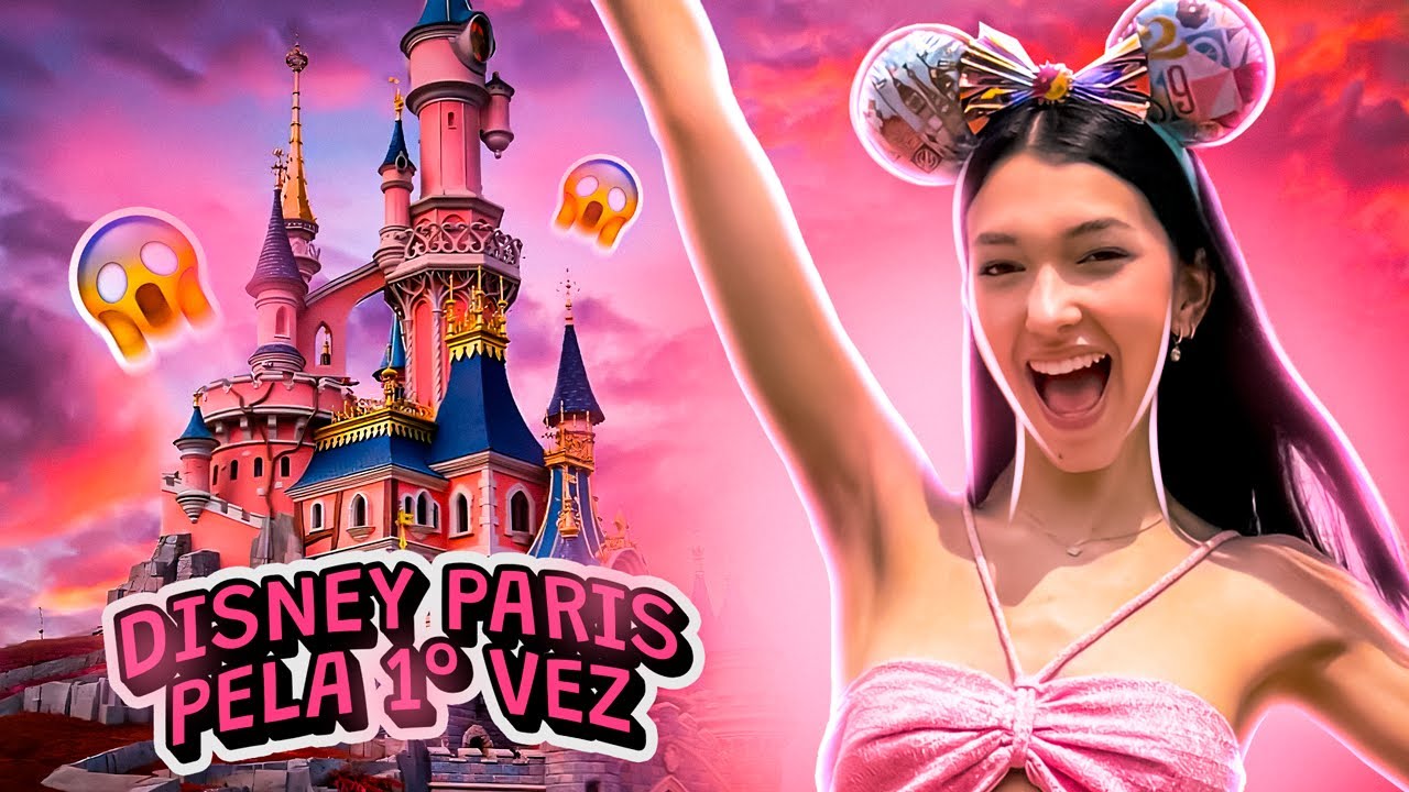 MINHA PRIMEIRA VEZ NA DISNEY DE PARIS | Luluca
