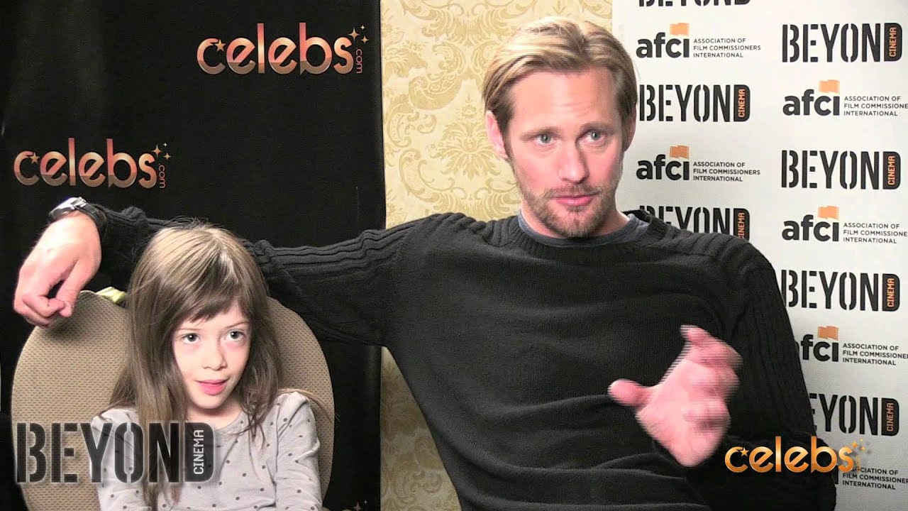 Alexander Skarsgard and Onata Aprile Talk 