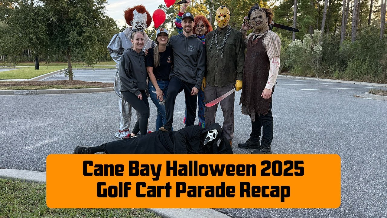 2025 CANE BAY HALLOWEEN GOLF CART PARADE