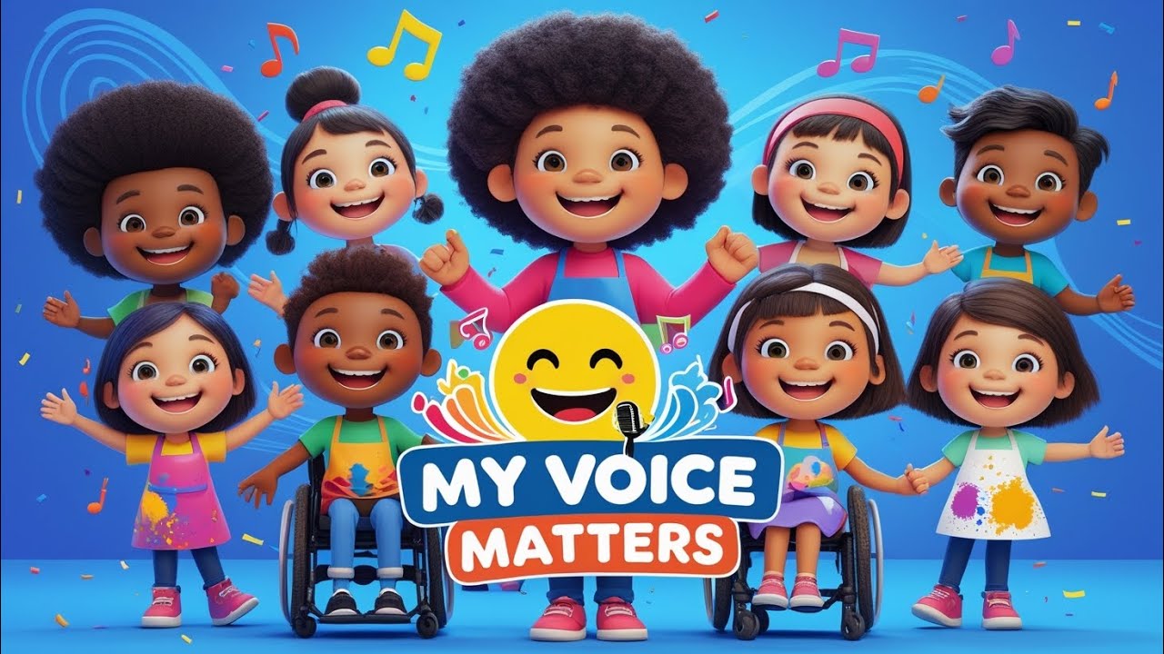 My Voice Matters 💬🎤 Empowering Kids Song for Self-Expression! 🌟