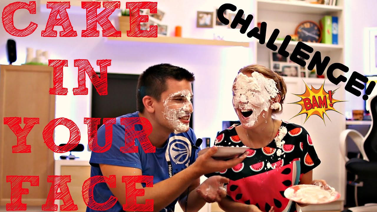 CAKE IN YOUR FACE CHALLENGE! | ТОРТ В ЛИЦО! ВЫЗОВ! | SWEET HOME