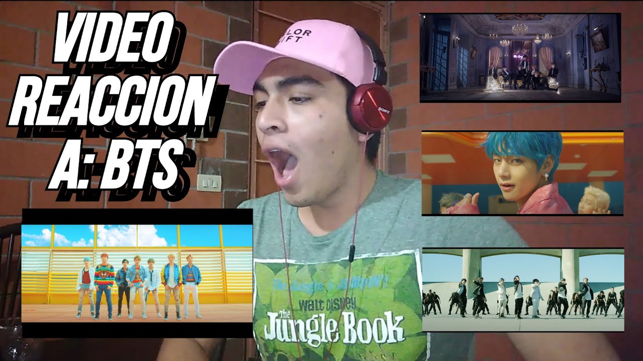 Vídeo Reacción a BTS | DNA | ON | Boy With Luv | Blood Sweet And Tears | Idol
