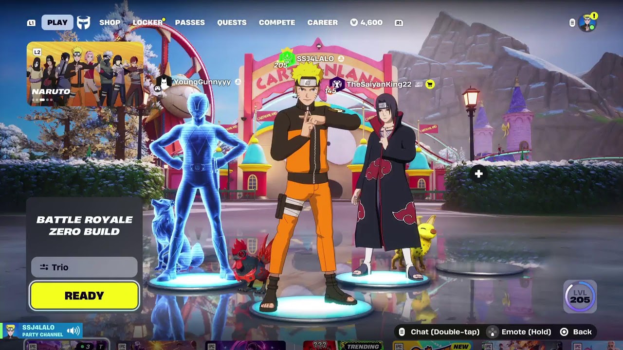 Power Rangers Fortnite w/ SSJLALO