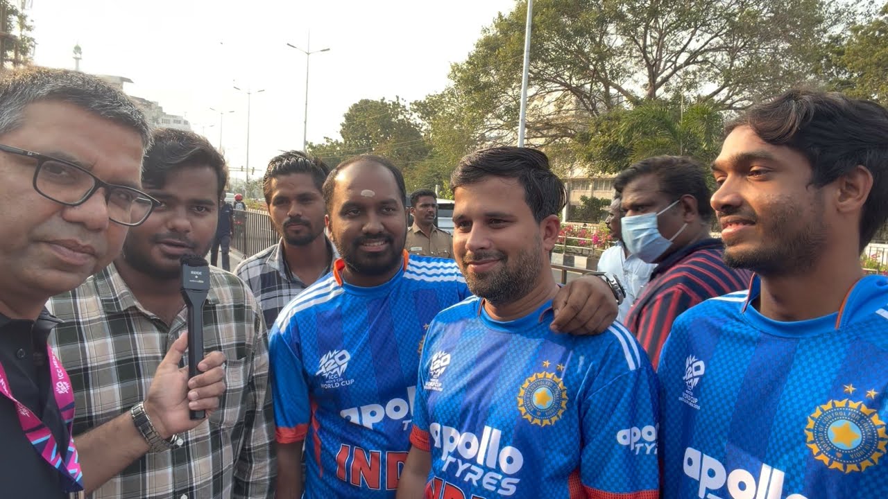 Great atmosphere in Chennai ahead of the IND vs ZIM match