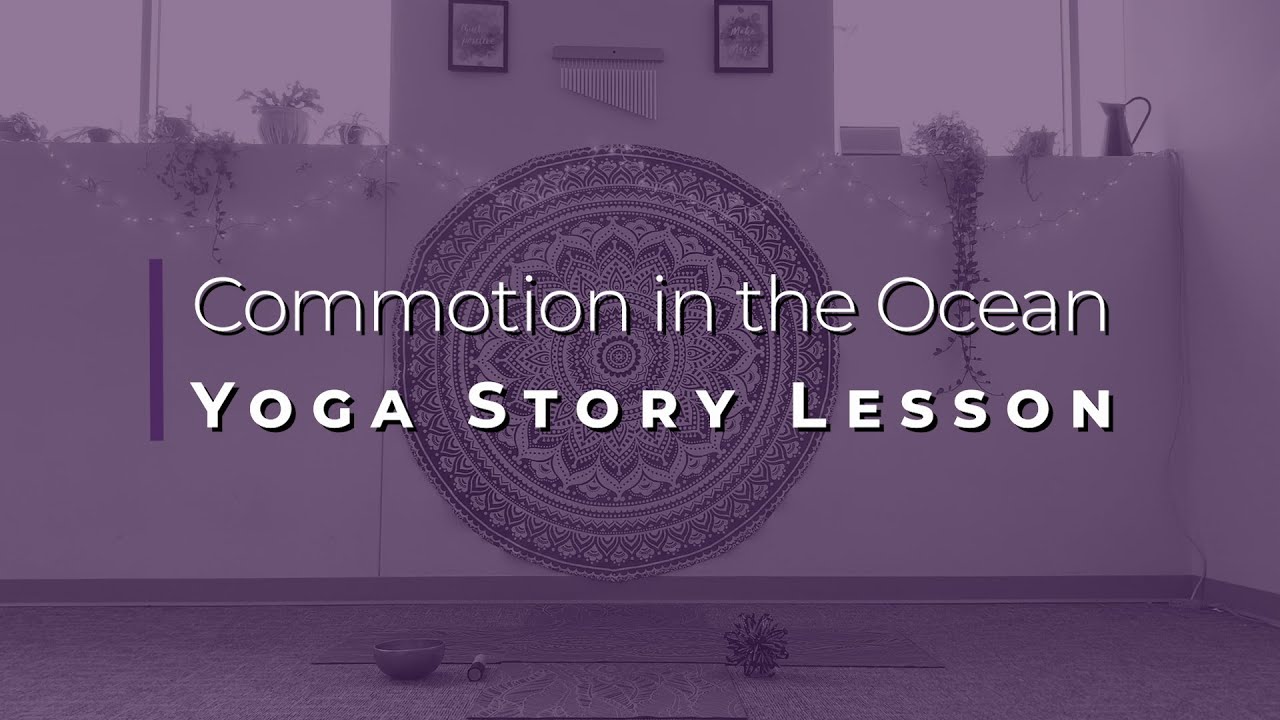 Kids Yoga Poses and Story: Commotion in the Ocean by Giles Andraea