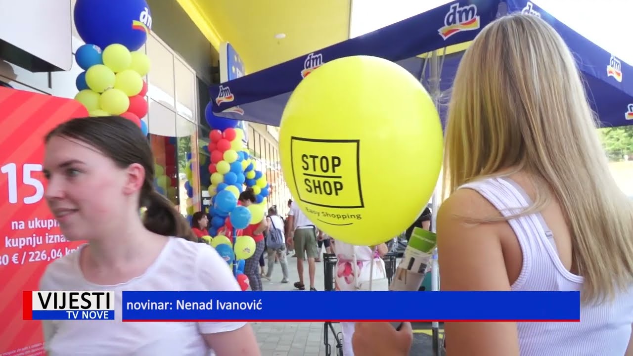 Vijesti TVN - U Pazinu otvoren novi trgovački centar Stop Shop