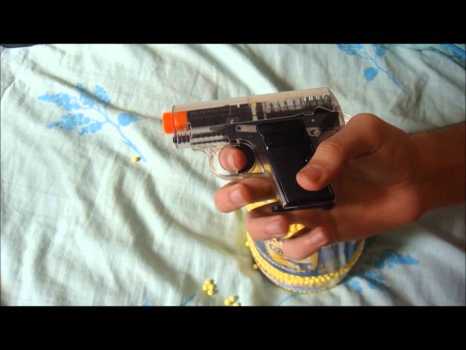 Colt 25 Airsoft BB Gun + 10,000 BB's Shooting and Review