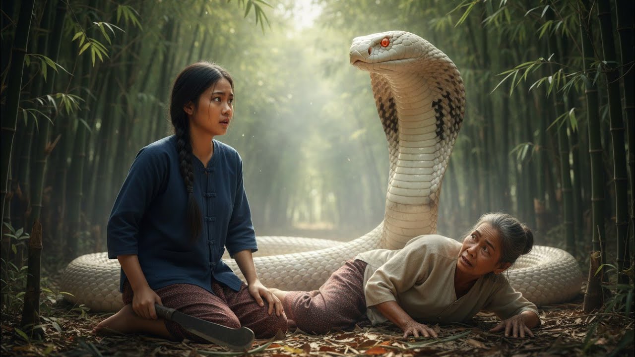 มีผัวเป็นงูจงอางเผือก | นิทาน | ตำนาน