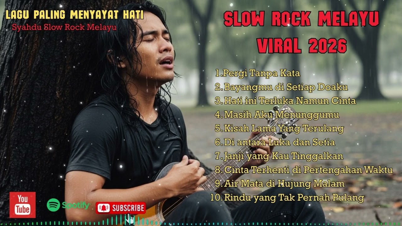 SLOW ROCK MELAYU TERBARU 2026 | Lagu Paling Menyayat Hati
