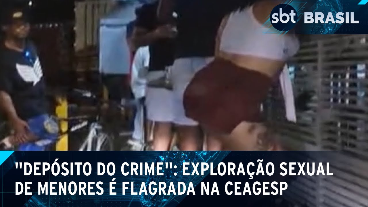 Ceagesp é palco de exploração sexual de meninas e adolescentes | SBT Brasil (13/03/25)