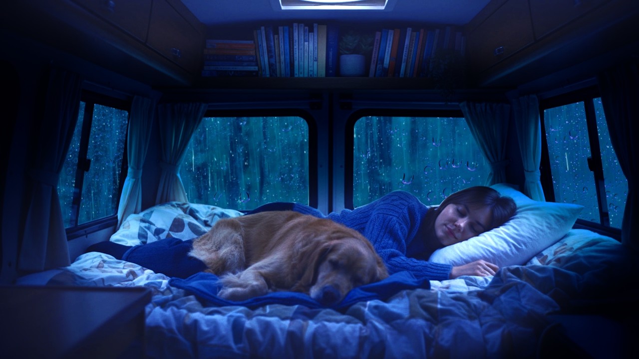 Heavy Rain on Windshield – Ultimate Sleep Ambience