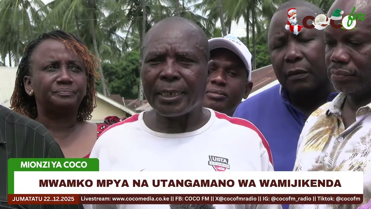 UMOJA WA MIJIKENDA UNAFUFULIWA TAREHE 26 DISEMBA 2025 VISHAKANI, KALOLENI