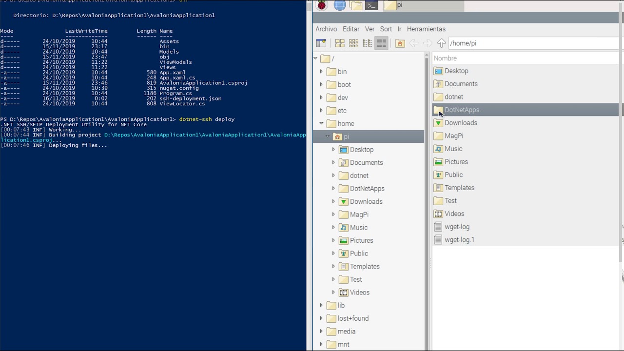 From C# sources to Raspberry Pi in 15 seconds