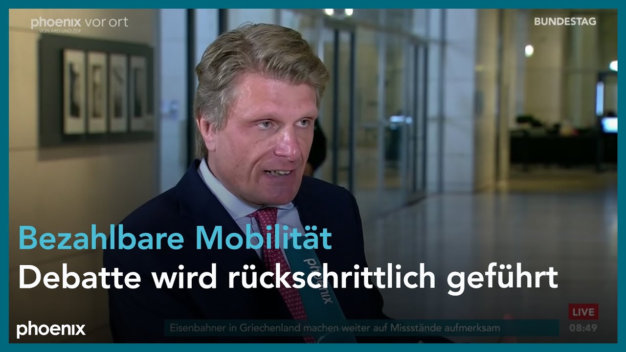 bundestagsgespräch mit Thomas Bareiß und Stefan Gelbhaar zu bezahlbarer Mobilität am 03.03.23