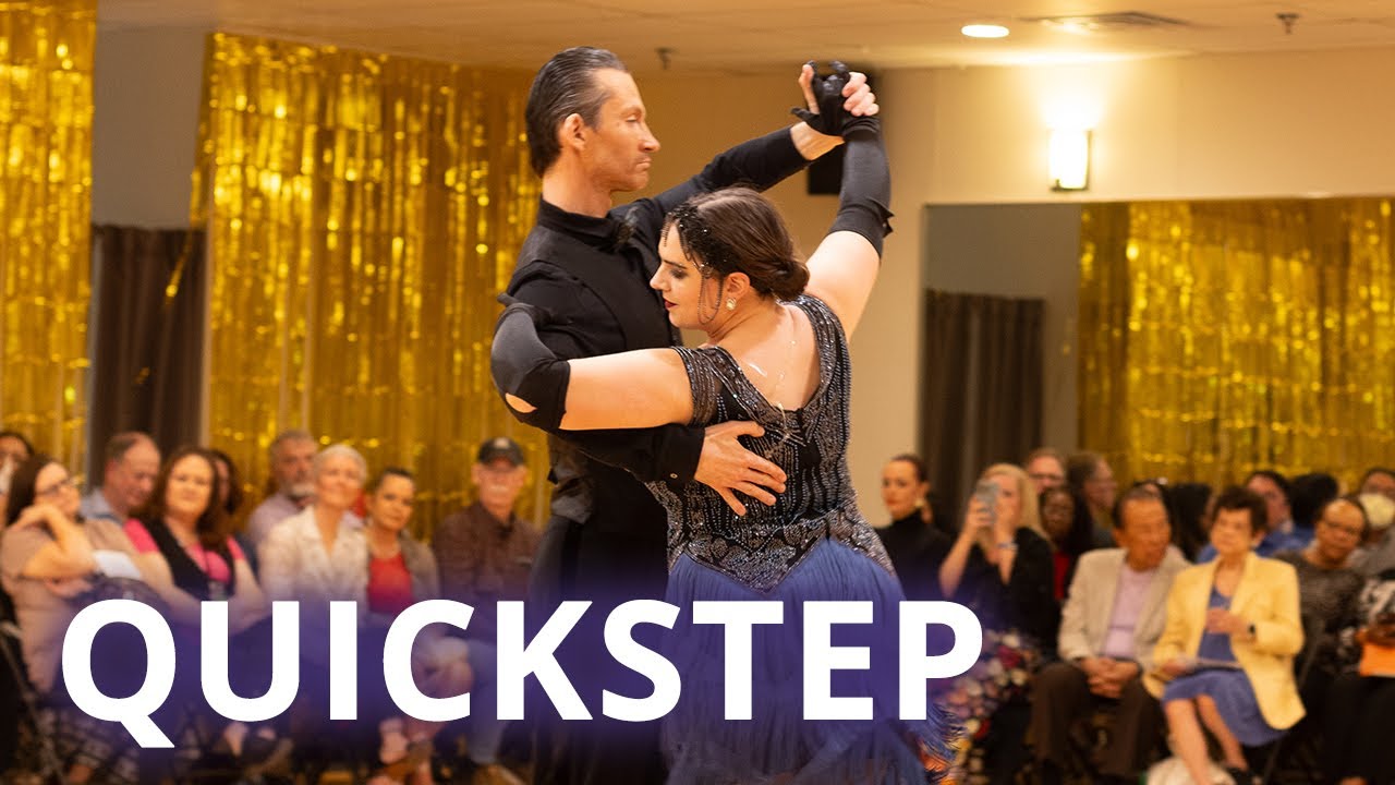 Quickstep Show Dance at Ultimate Ballroom Dance Studio