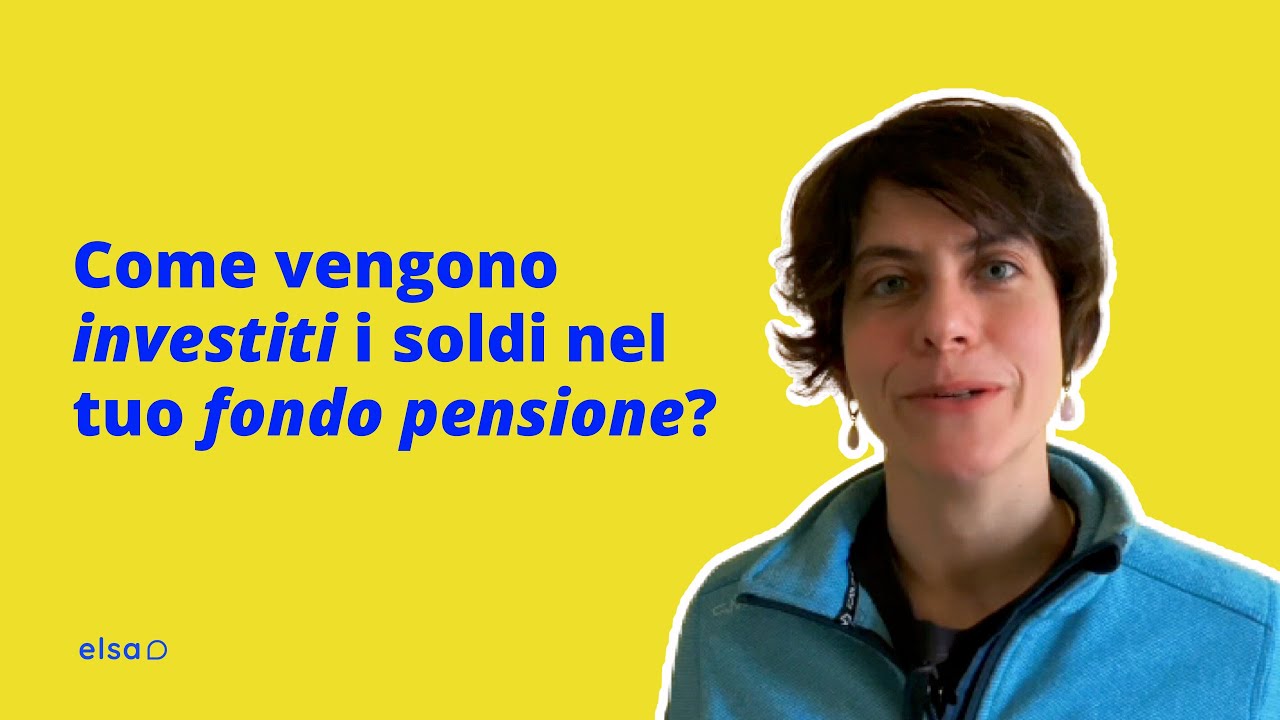 Come vengono investiti i soldi nel fondo pensione? (lezione base di finanza)