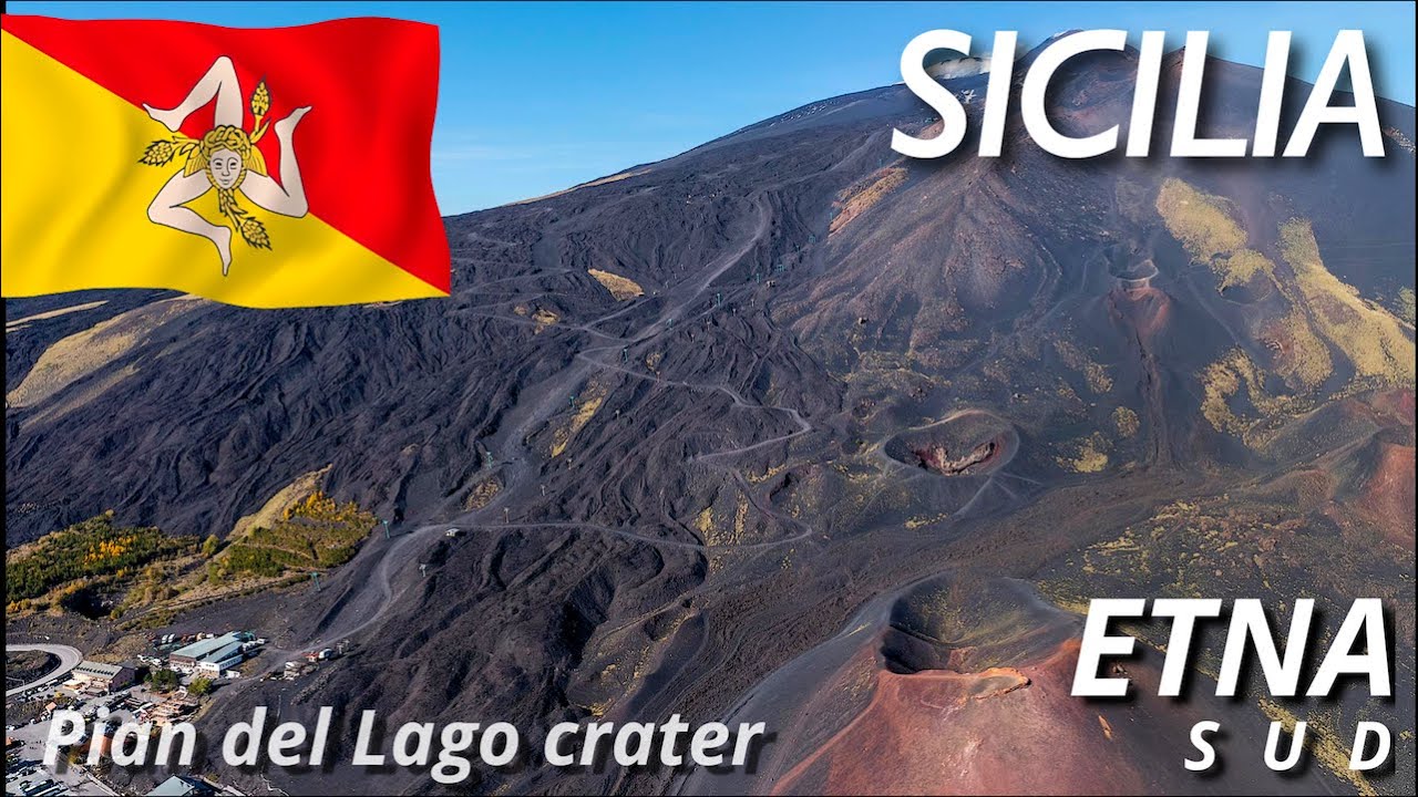 Сицилія-Етна південь -Кратер П'ЯН ДЕЛЬ ЛАГО/ Sicily-Etna South REFUGIO SAPIENZA-PIAN DEL LAGO CRATER