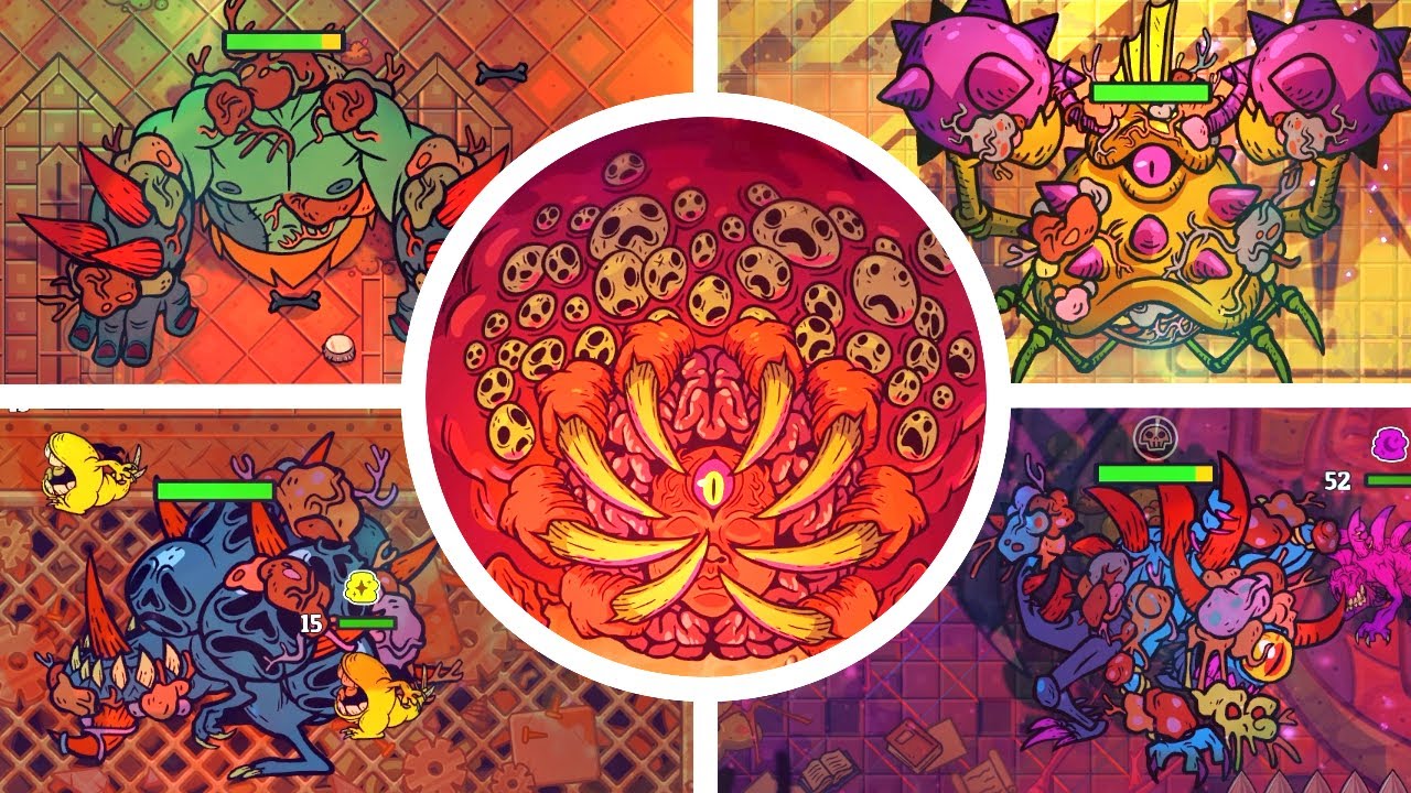 Nobody Saves The World - All Bosses + Ending