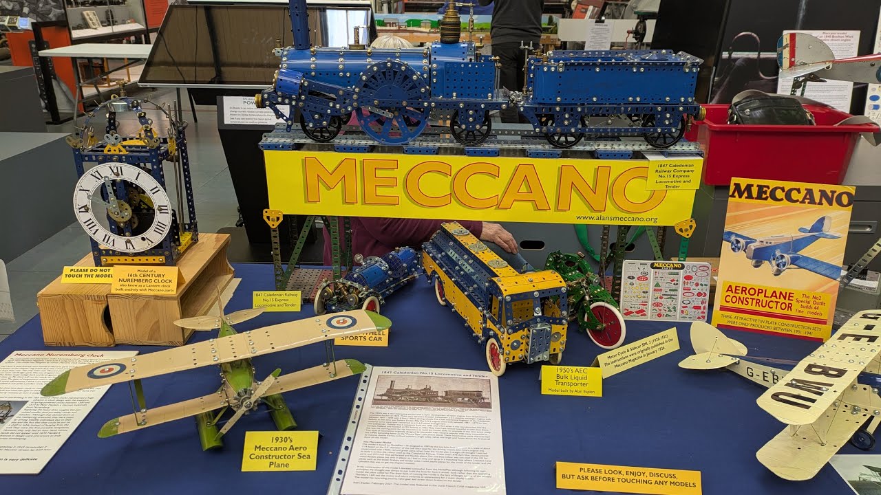 2025 Meccano displays at Museum of Power