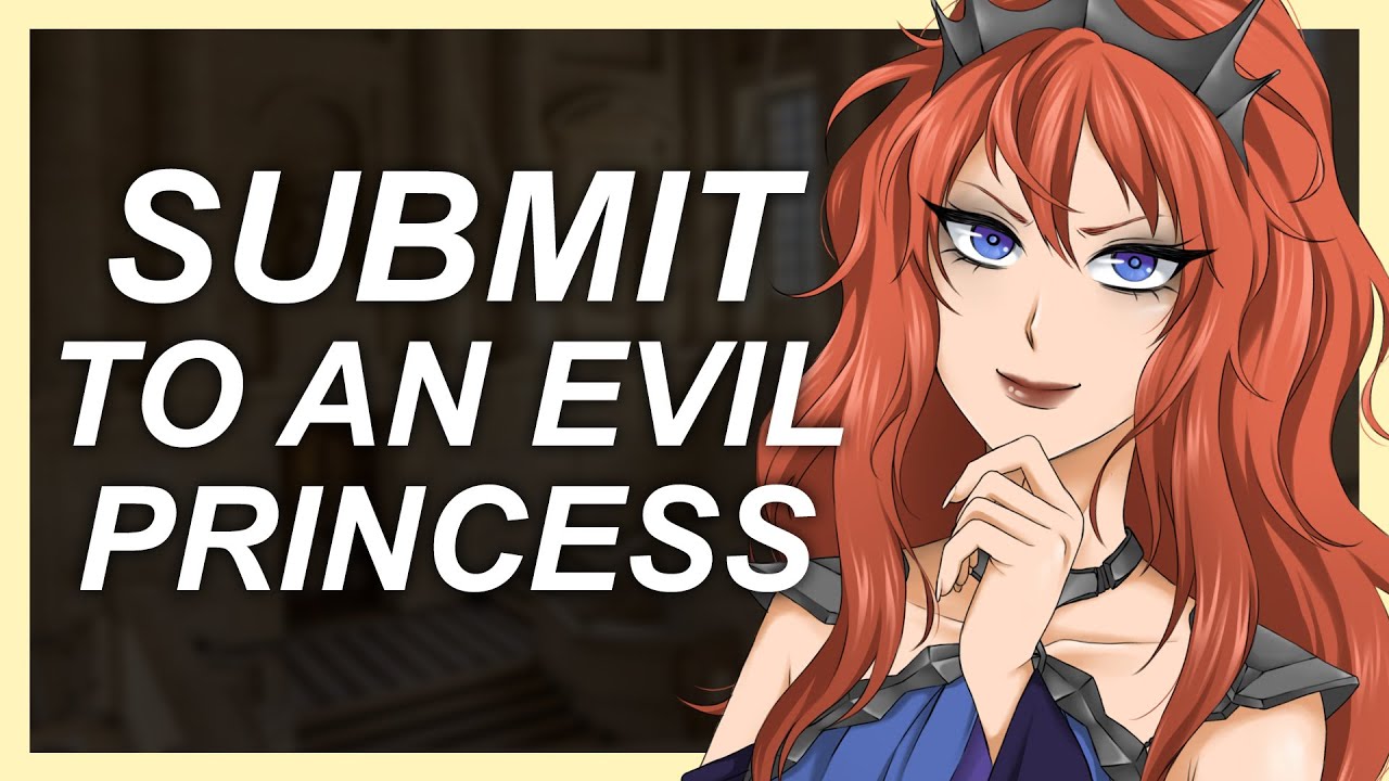 Evil Princess Has You Submit To Her, But You're Okay With It | ASMR Roleplay [Visual Novel Style]