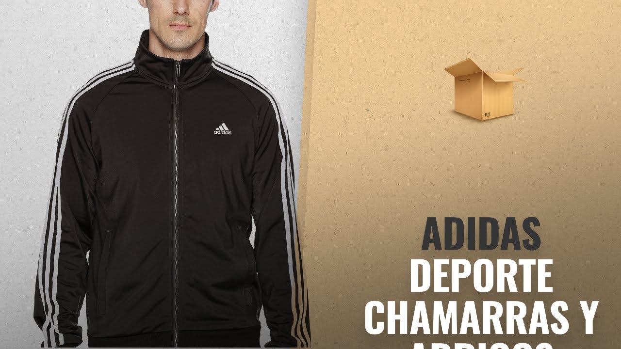 Productos 2018, Los 10 Mejores Adidas: adidas Men's Essentials 3-Stripe Tricot Track Jacket