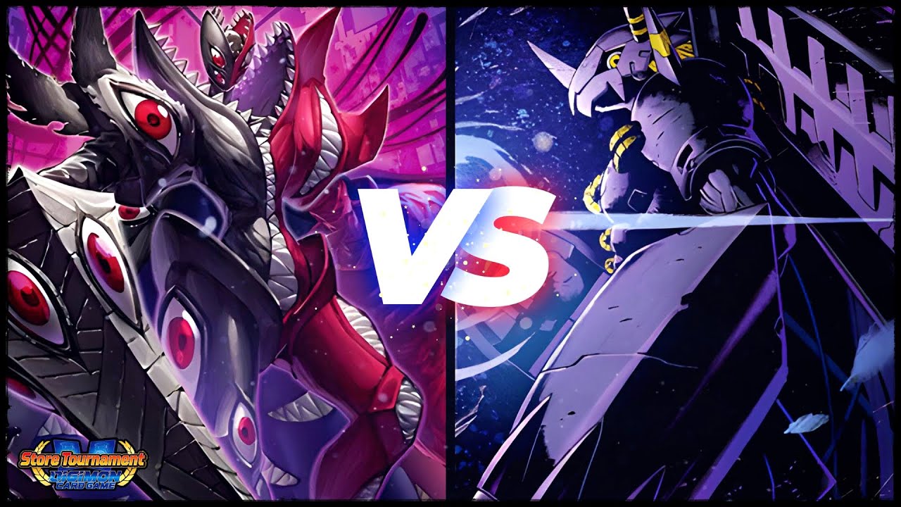 Аббадомон против BlackWarGreymon | Турнирный матч Digimon EX10