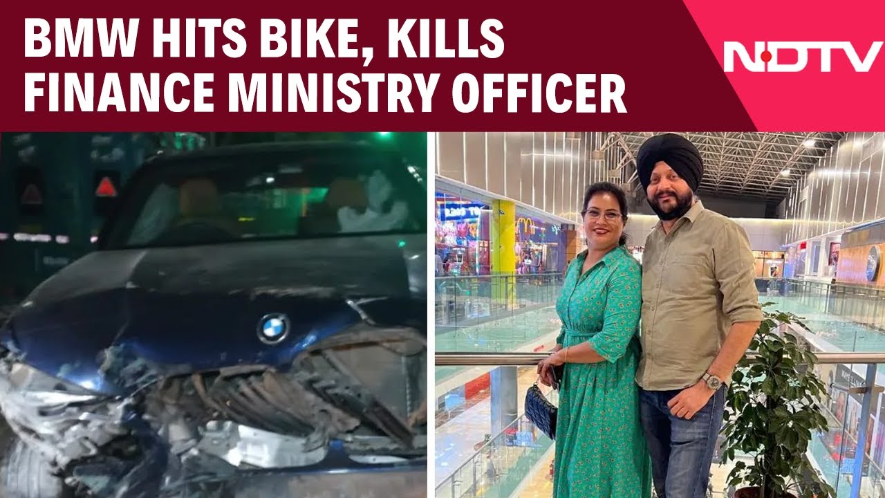 Delhi BMW Accident | BMW Hits Bike, Kills Finance Ministry Officer; Family Questions Delay