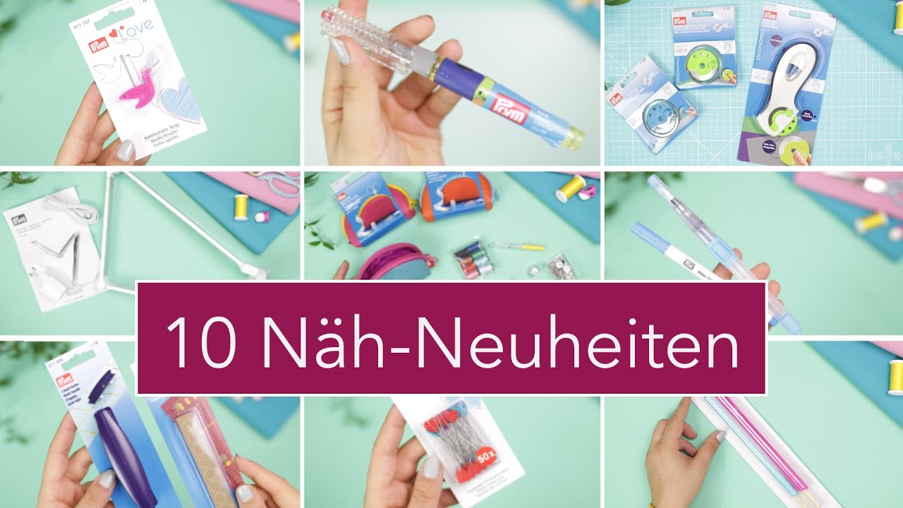 10 Näh-Neuheiten | Nastjas Nähtipps | Verlosung