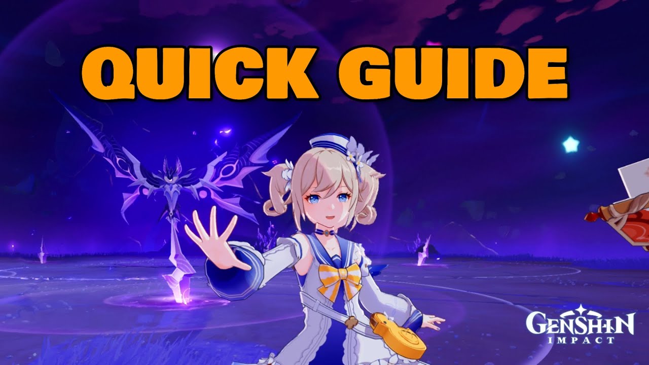 How to Defeat the Thunder Manifestation (Barbara Solo) | Genshin Impact