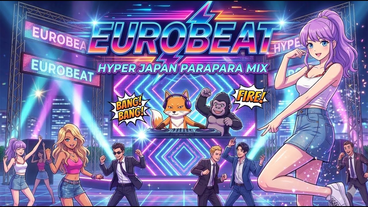 【ユーロビート】EUROBEAT DJ Kenichi Hyper Japan ParaPara Mix【パラパラ】
