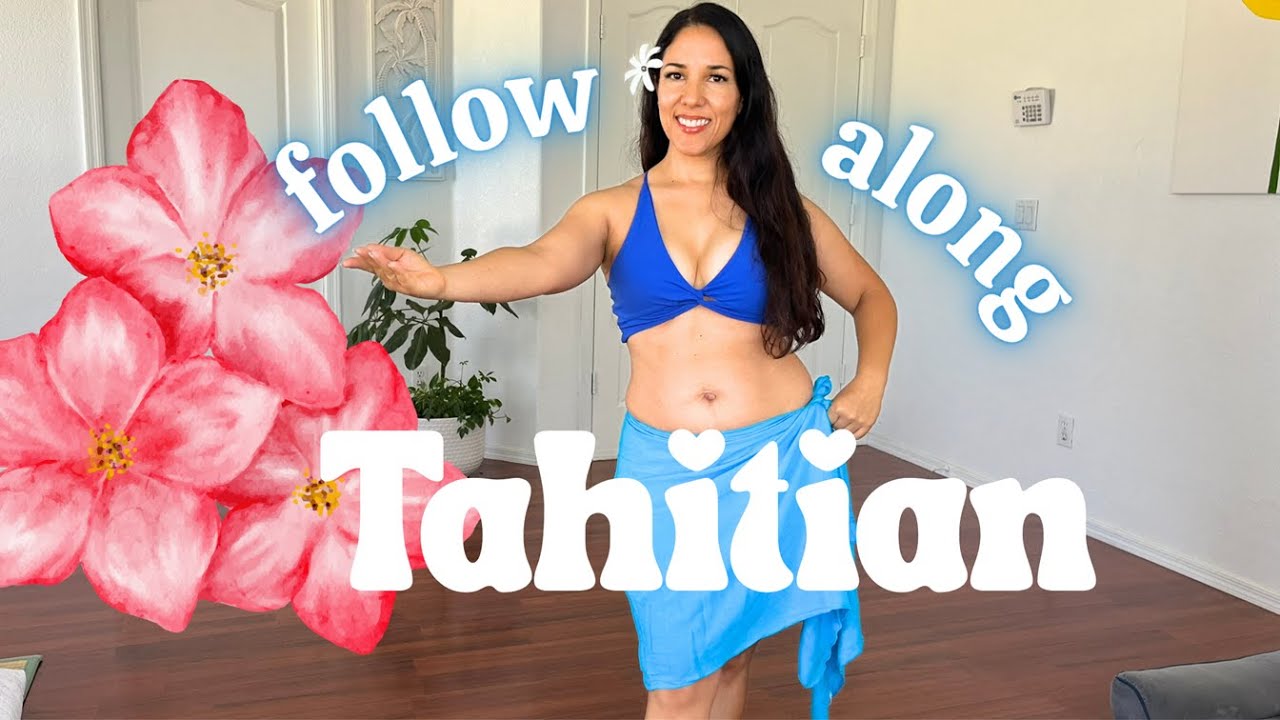 Tahitian Dance Follow Along 🌺 Tamau
