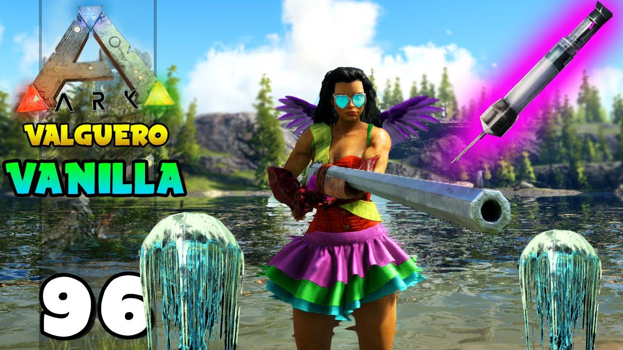 FABRICANDO O MELHOR DARDO DO JOGO (dardo ofensivo)!!! - ARK: VALGUERO (VANILLA) 96