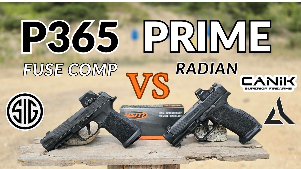 Canik Prime Radian против SIG P365-FUSE Comp: кто победит?