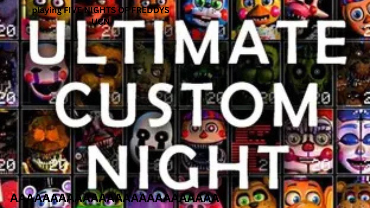 playing FIVE NIGHTS OF FREDDYS