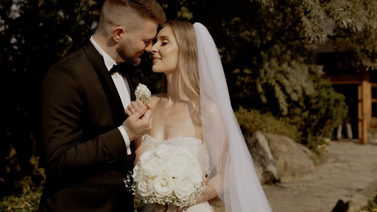 Cóż to był za Dzień - Aga i Mati to istne gwiazdy filmowe. Kocierz Resort  idealne miejsce na ślub.