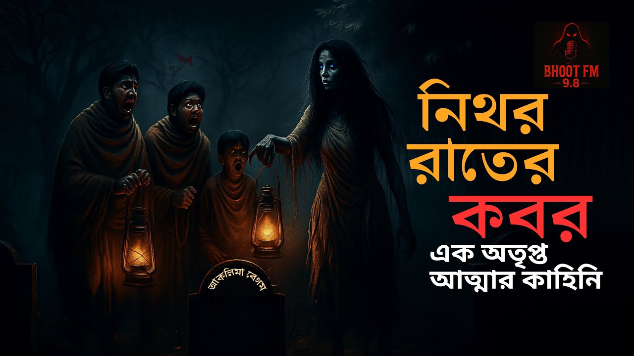 নিথর রাতের কবর | Nithor rater kobor | Bhoot FM 9.8 | Bengali Horror Story | Special episod