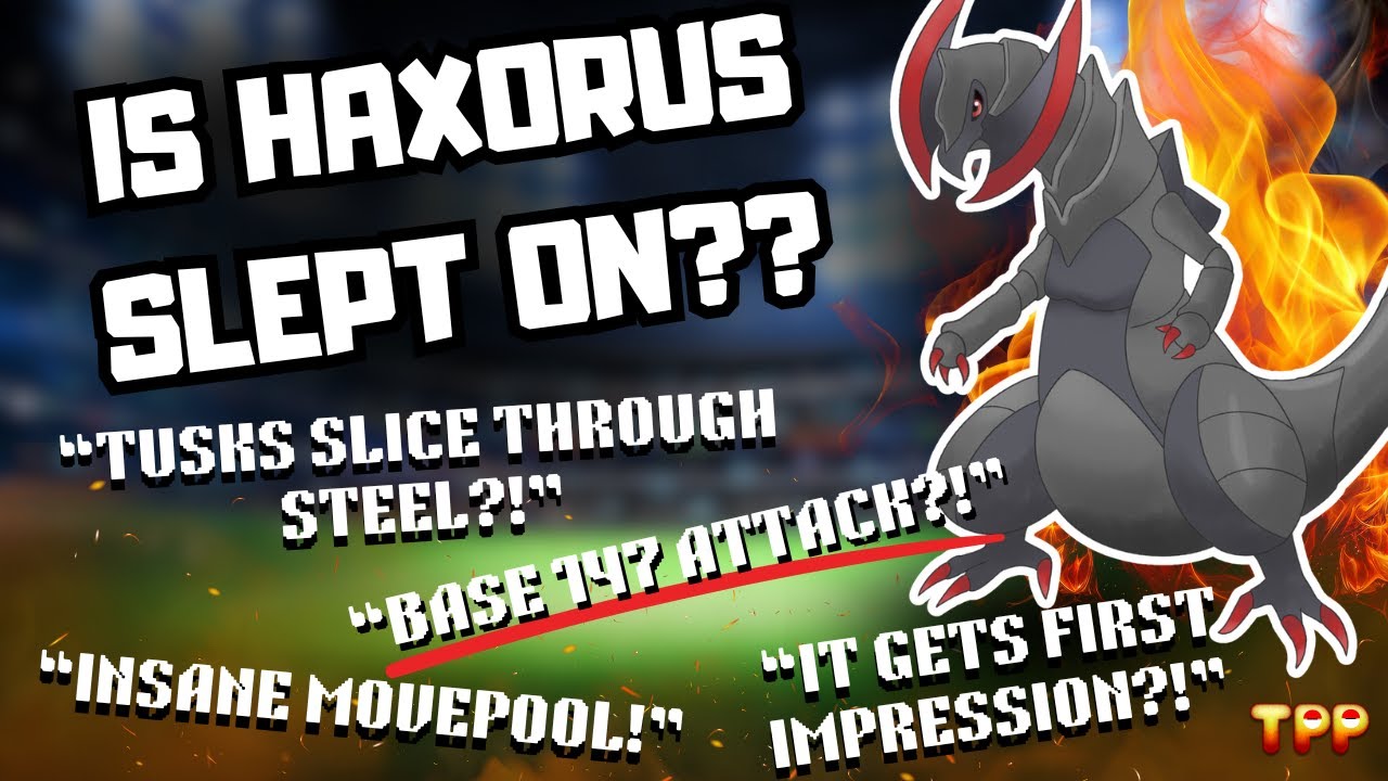 IS HAXORUS SLEPT ON?? Pokémon Scarlet & Violet Ranked Battle Stadium Singles / Regulation H