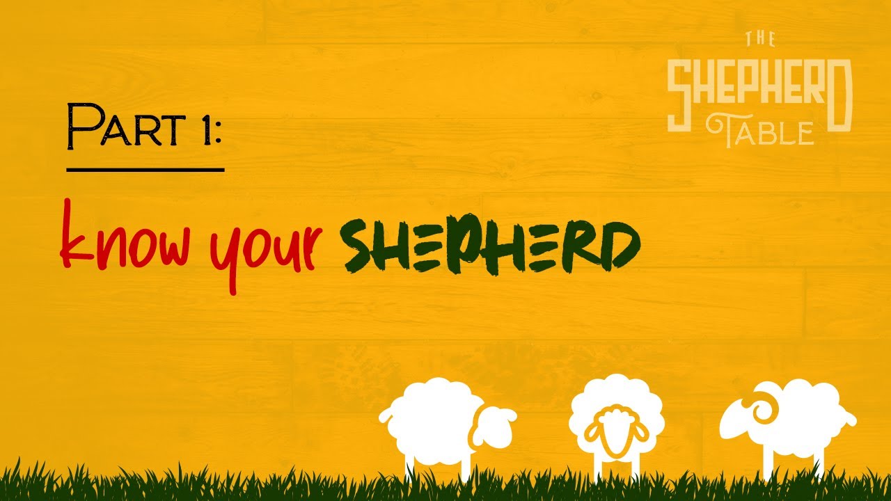|Shepherds Table|Part 1|Psalm 23|Ps.Ashirwad|