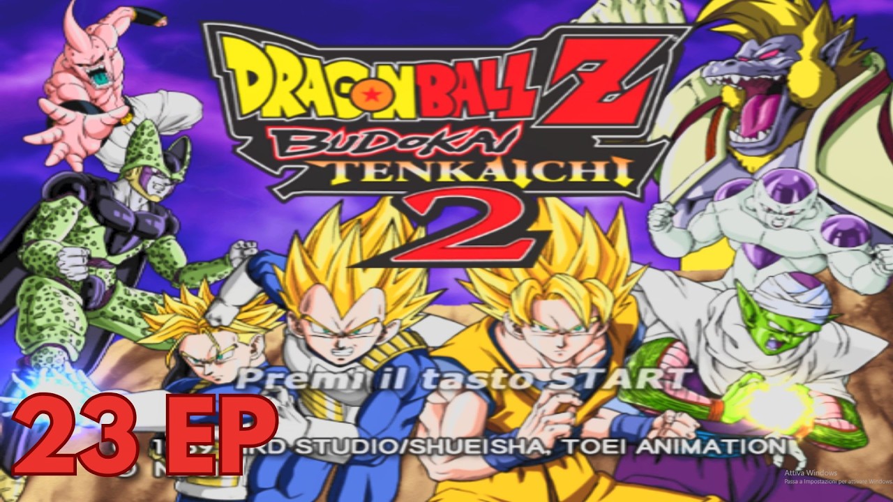 Dragon Ball Budokai Tenkaichi 2 Doppiaggio ITA: Gohan SSJ2🔥VS CELL SUPER PERFETTO!🤯