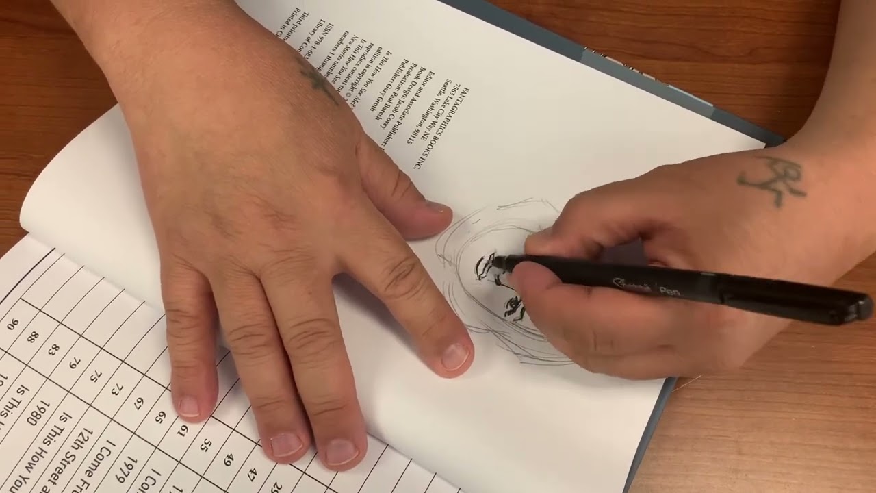 Jaime Hernandez drawing