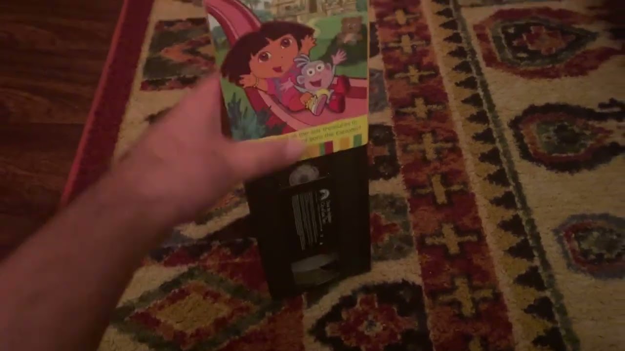 Dora The Explorer: City Of The Lost Toys! 2003 VHS Side Label 195
