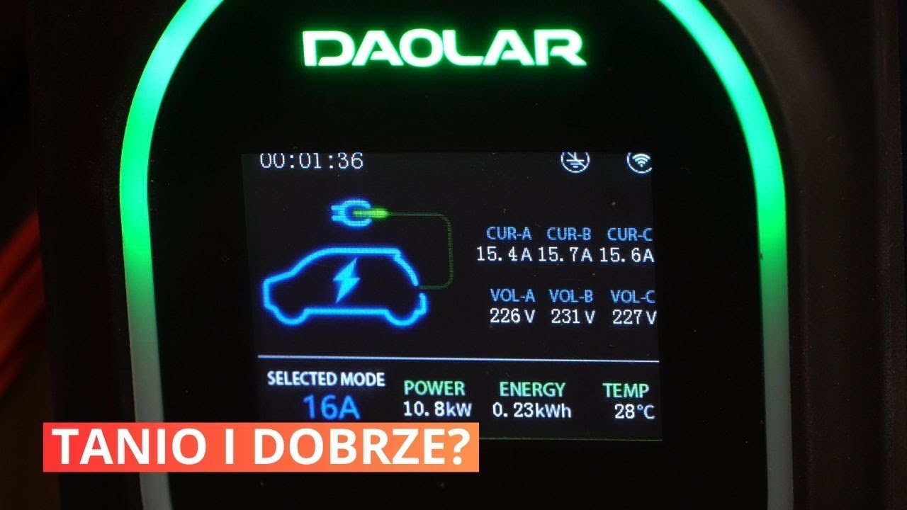 82 - Przenośna ładowarka ev: DAOLAR 11kW