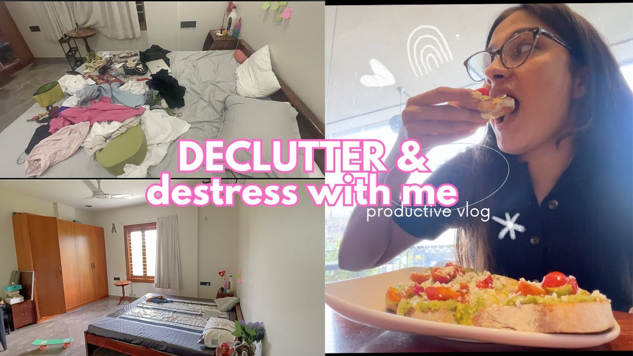 mini room tour + organizing vlog (productive day in my life