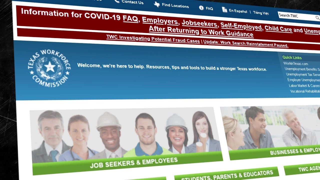 Texas Workforce Commission cuts off benefits for some after claim of 'overpayment'
