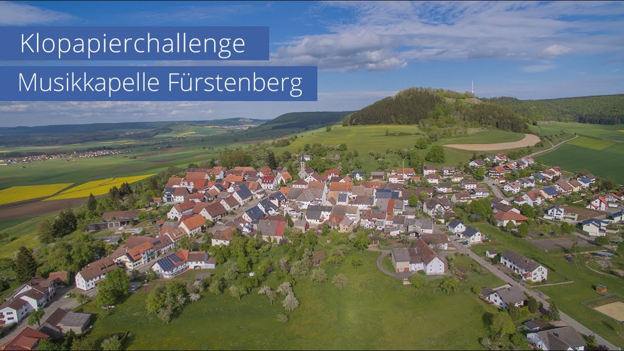 Klopapierchallenge der Musikkapelle Fürstenberg e.V.