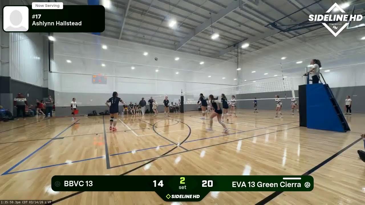 EVA 13 Green Cierra vs. BBVC 13 (2026.03.14)