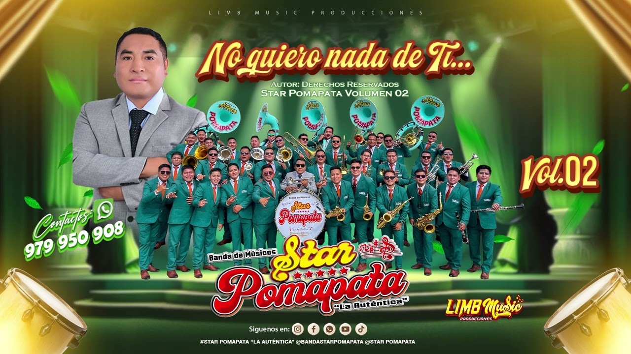 STAR POMAPATA - NO QUIERO NADA DE TI - VOL 02