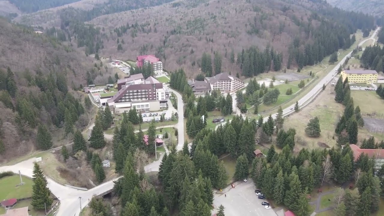 Covasna aerial 4k 60 fps.