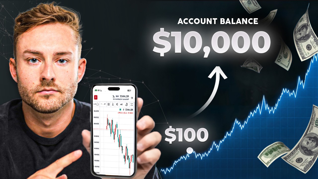 How To Grow $100 To $10,000 Day Trading In 2026 (Full Course)