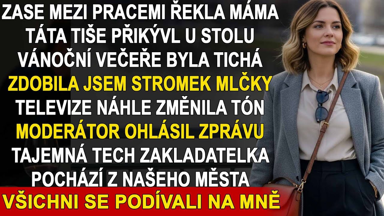 Moji rodiče mě o Vánocích považovali za ztroskotance – pak zaznělo moje jméno v reportáži ČT